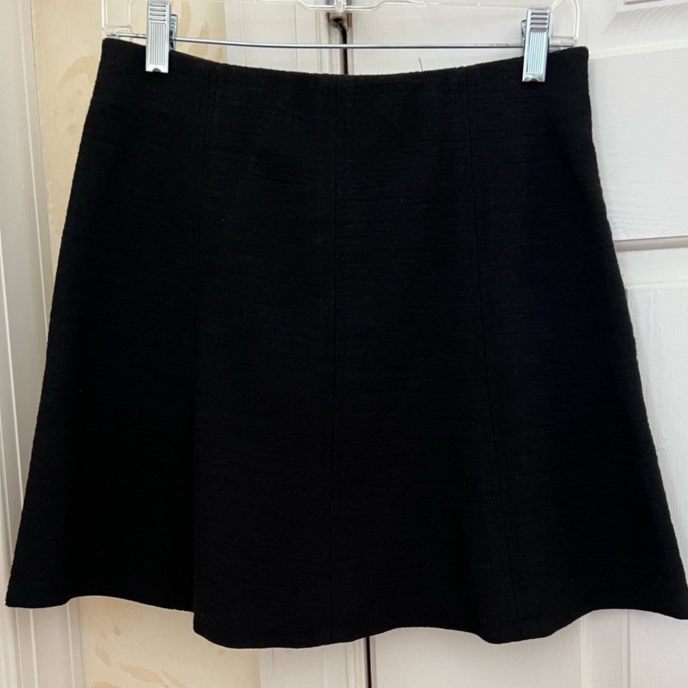 Loft by Ann Taylor black mini skirt